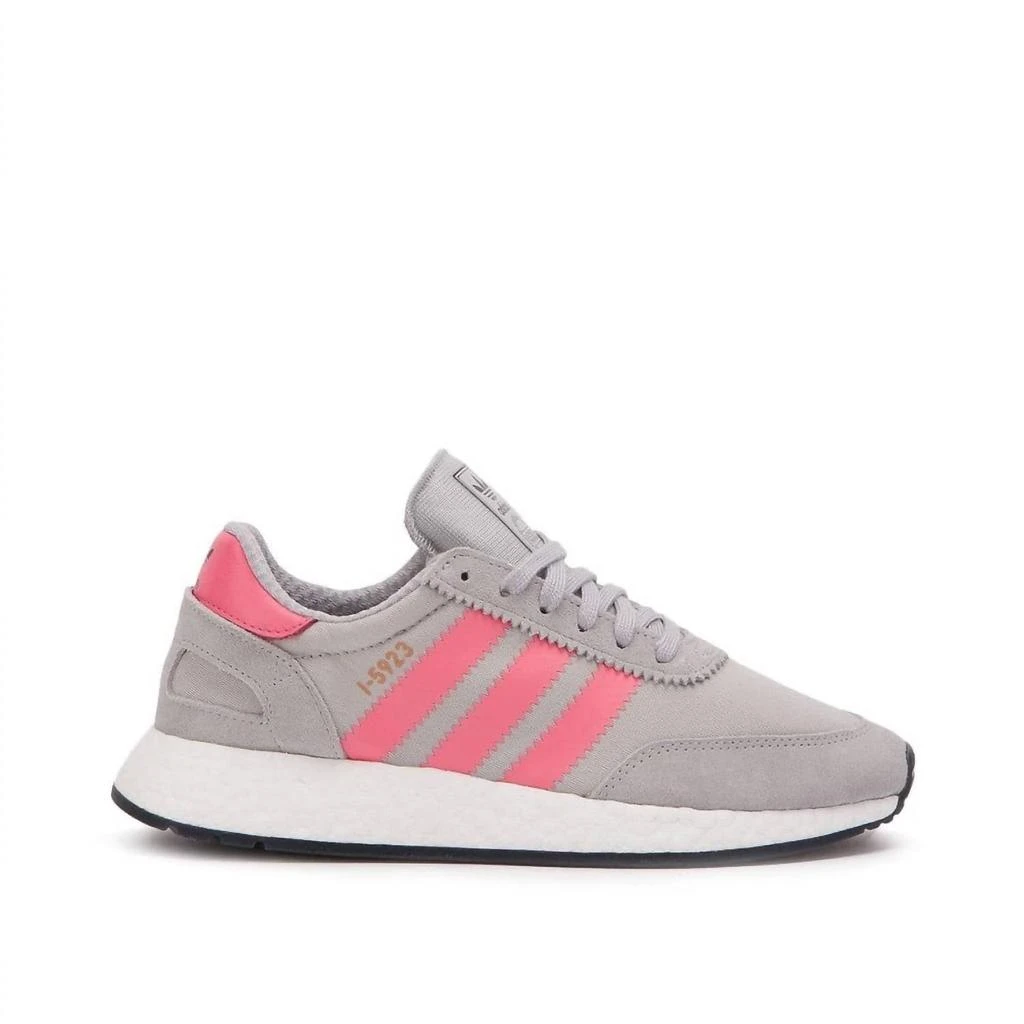 Adidas Women's I-5923 Running Shoes In Grey Two/chalk Pink/core Black 1