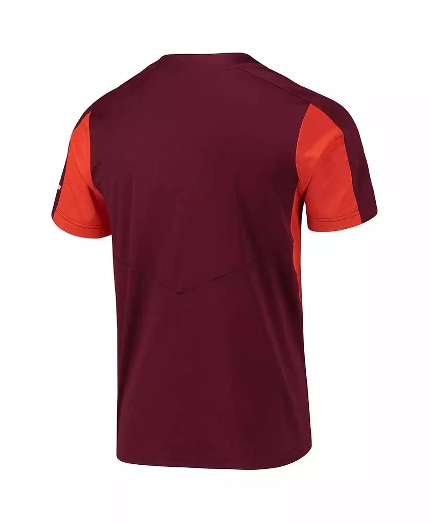 NIKE Men's Maroon Virginia Tech Hokies 2-Button Replica Baseball Jersey 2