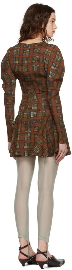 KNWLS Orange Juku Minidress 3