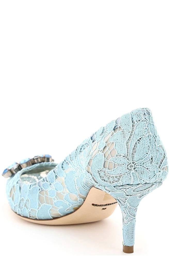 Dolce 
Gabbana Dolce 
Gabbana Taormina Lace Embellished Pumps 2
