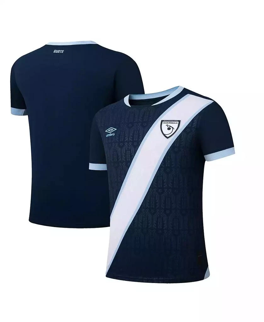 Umbro Men's Navy Guatemala National Team 2025 Away Replica Jersey 1