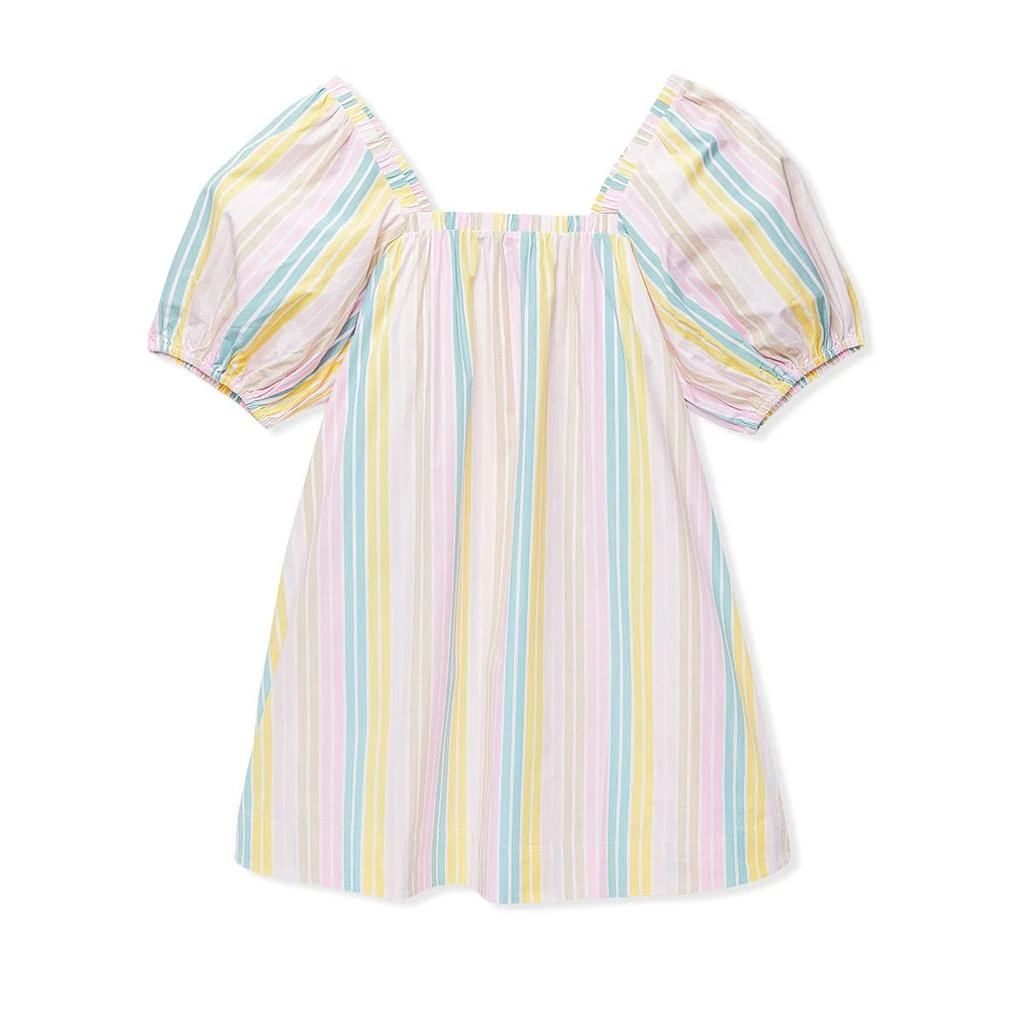 GANNI Stripe Cotton Mini Dress 1