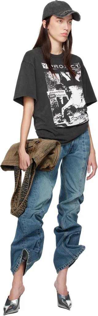 Y/Project Indigo Wire Jeans 4