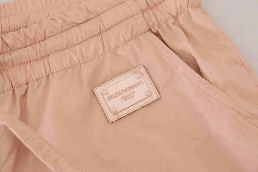 Dolce & Gabbana Dolce & Gabbana Peach Solid Men Sweatpants Pants 5