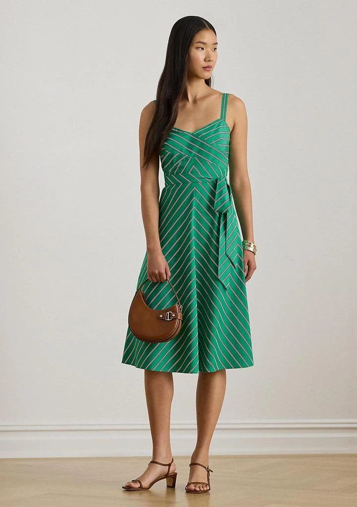 plus size jersey knit swing dress Women's Oversized A-Line Casual Jersey Knit Dress Mustard / 3XLarge main image 0