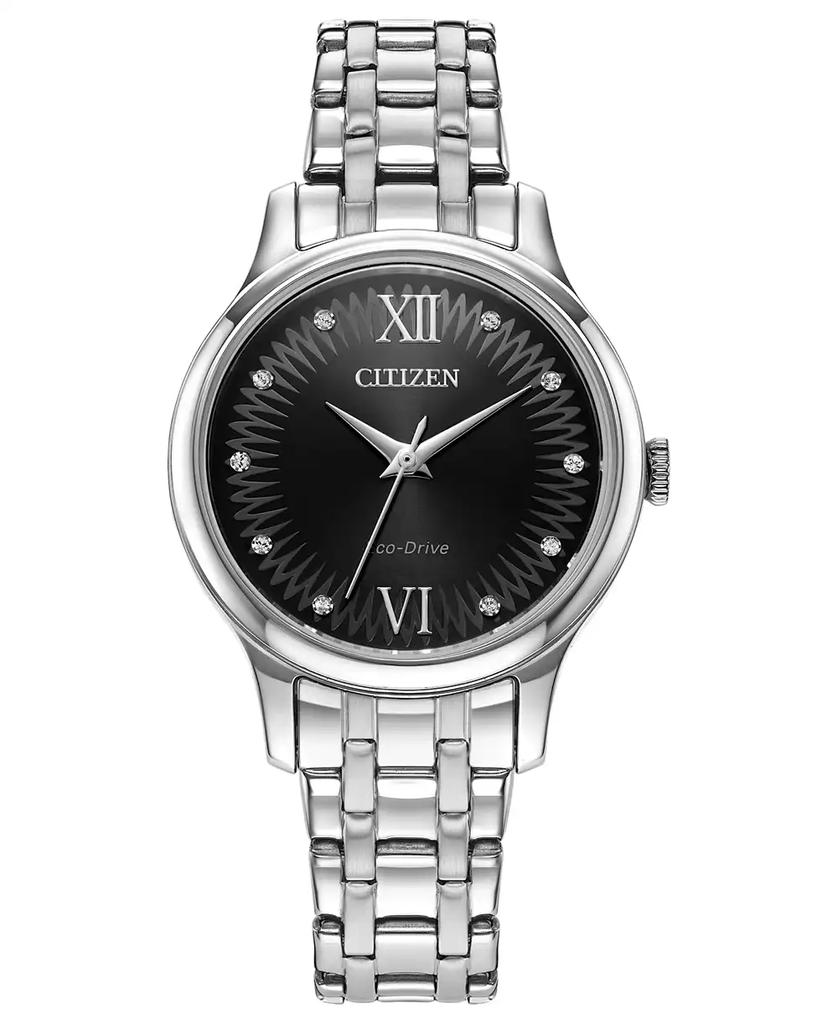 Citizen Eco-Drive Women's Classic Stainless Steel Bracelet Watch 31mm