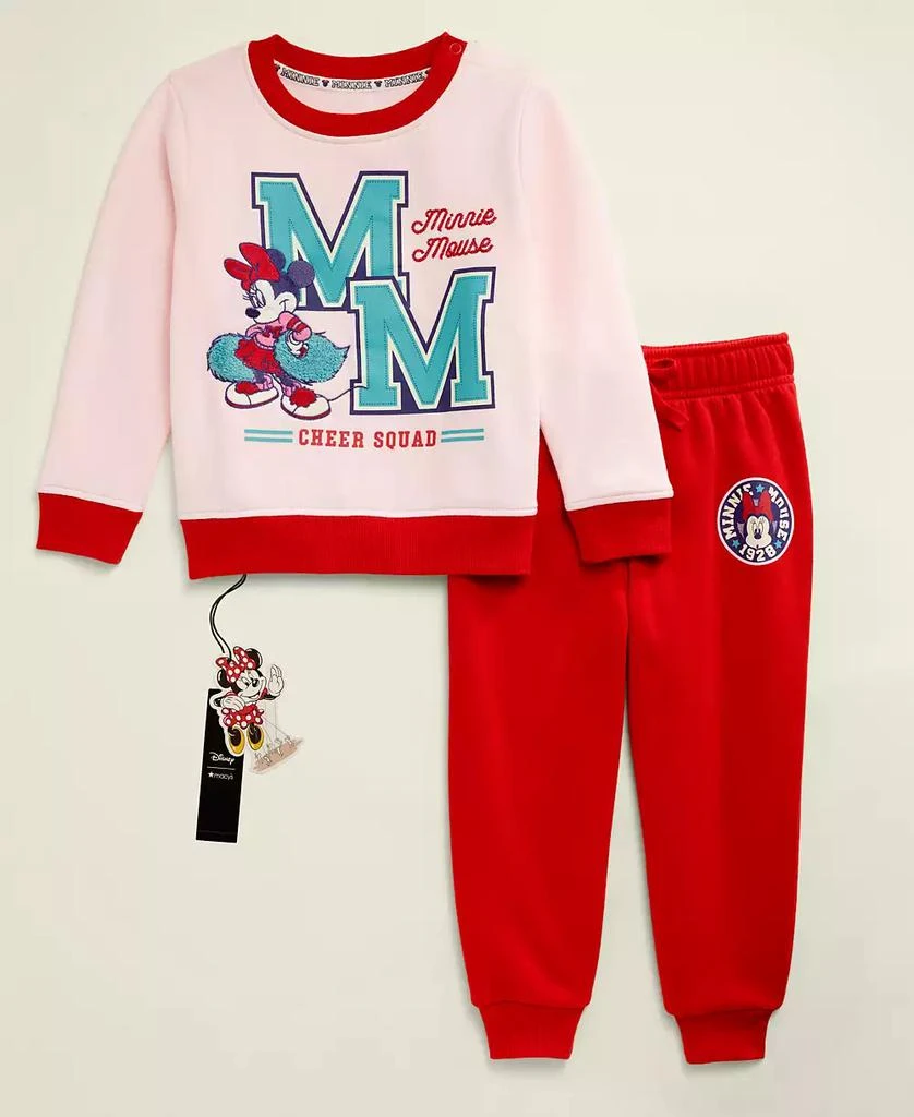 Disney | Macy's Toddlers Minnie Mouse Cheer Squad Sweatsuit, Exclusively at Macy's 5