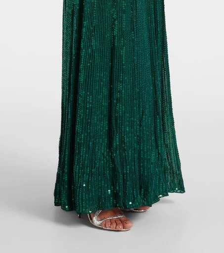 Jenny Packham Paloma embellished sequined gown 5