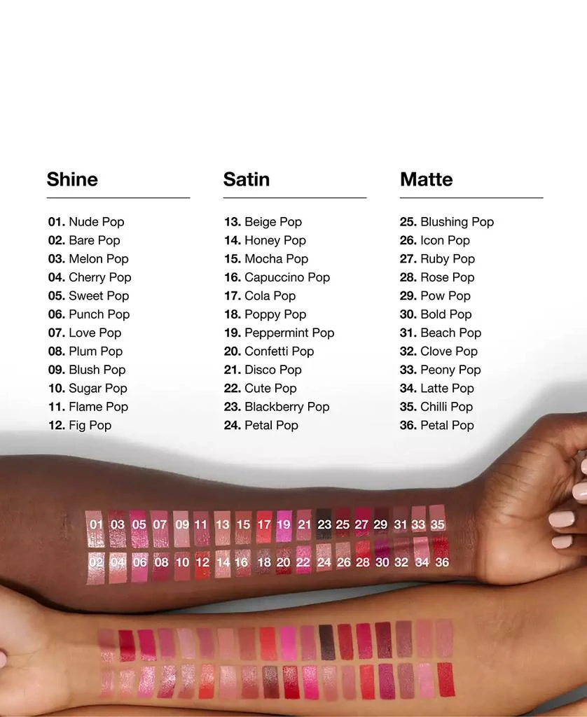 Clinique Pop Longwear Matte Lipstick, 0.14 oz. 6