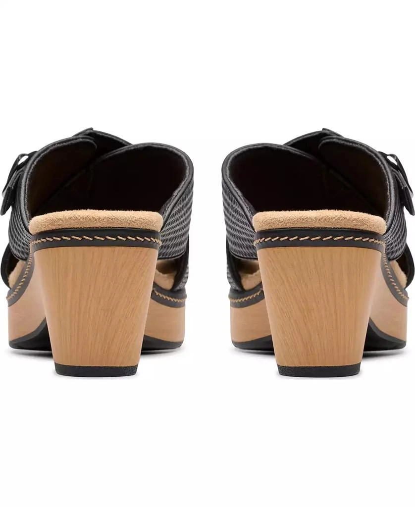 Clarks Seannah Nora Wedge Block Heel Sandals 3