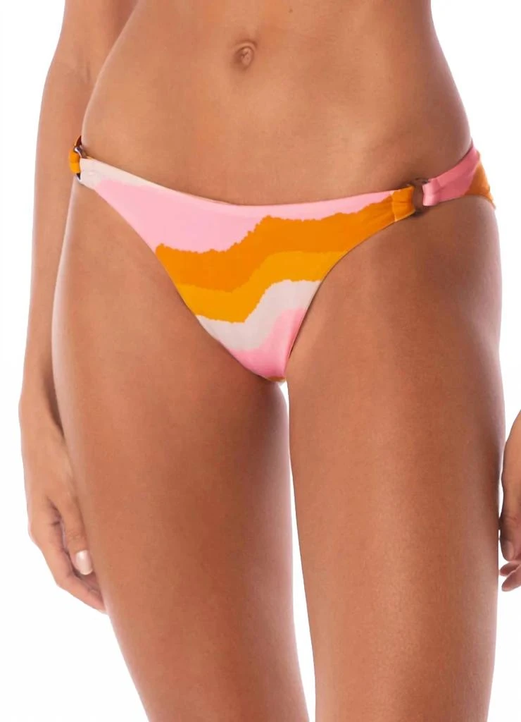 Maaji Paradiso Waves Sublimiring Regular Rise Classic Bikini Bottom main image 0
