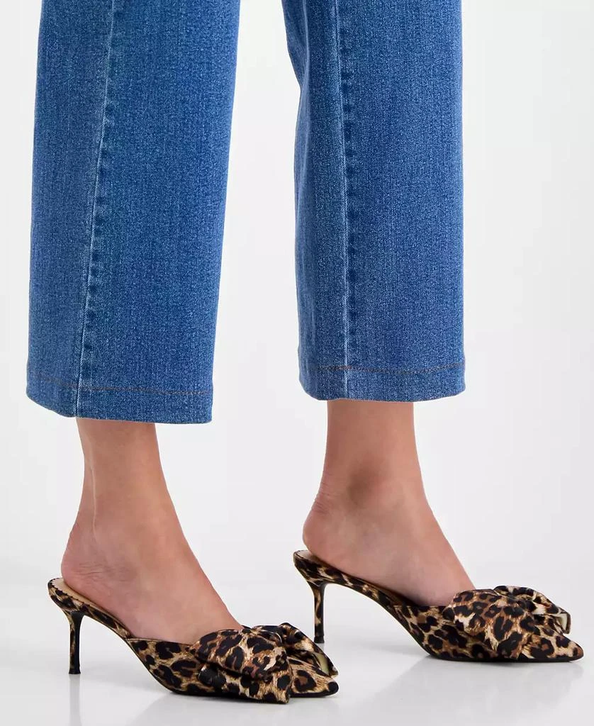 On 34th Alaynaa Pointed-Toe Bow Mule Pumps, Exclusively at Macy's 8