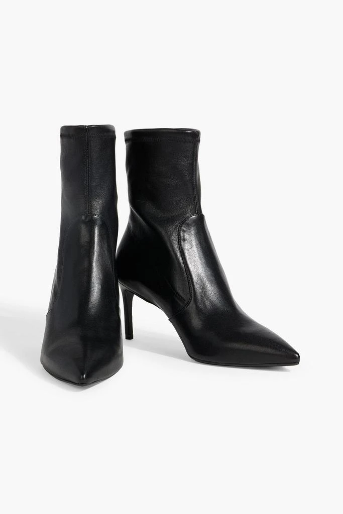 Stuart Weitzman Linsi 75 leather sock boots 2