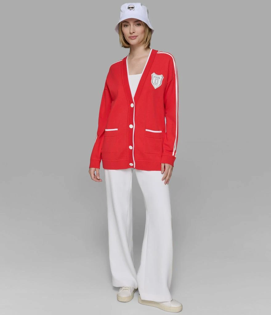 Karl Lagerfeld Paris KARL VARSITY CARDIGAN 5