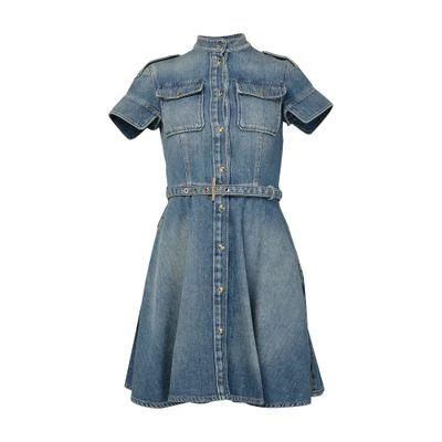 Alexander McQueen Denim dress 1