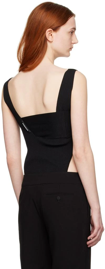 Boyarovskaya Black High-Cut Bodysuit 3