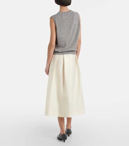 Jardin des Orangers Cashmere and wool sweater vest 3
