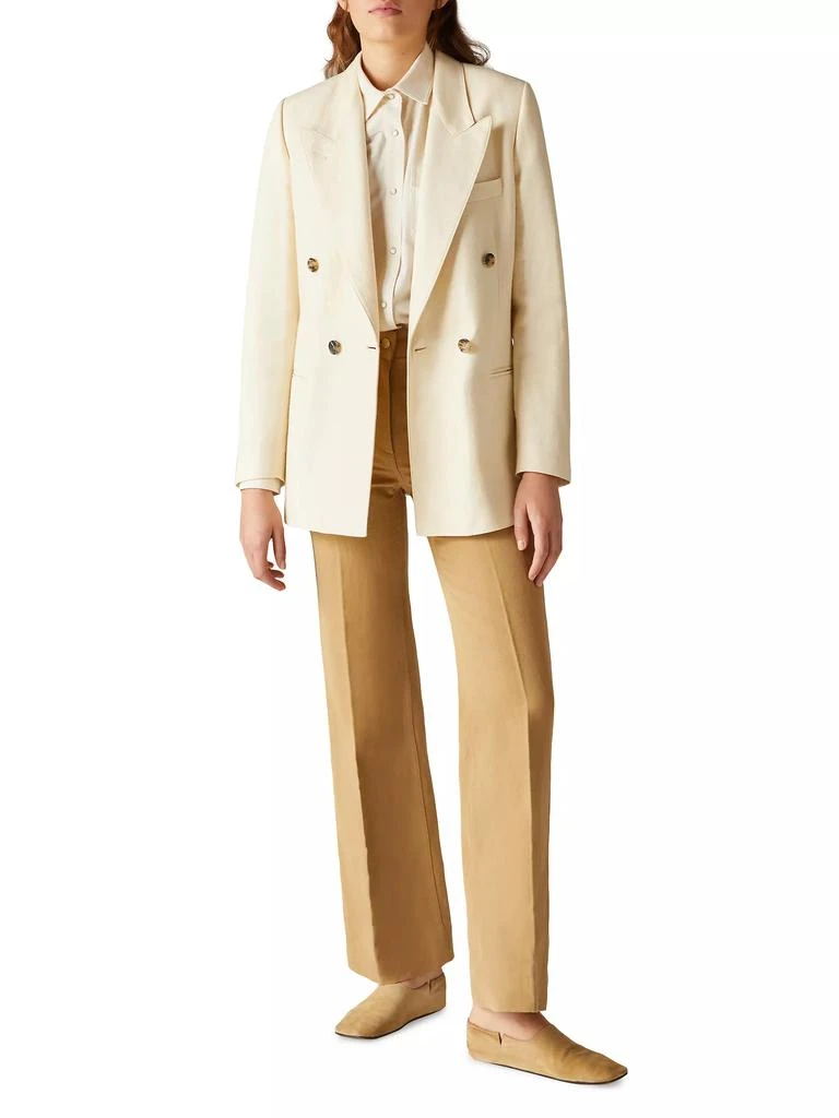 Loro Piana Danbeth Linen-Cotton Pants 2