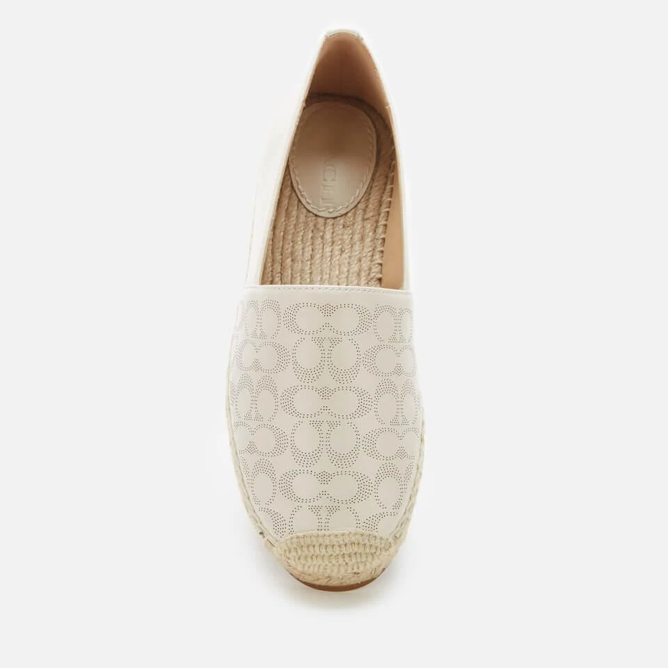Coach COACH WOMEN'S CARLEY ESPADRILLES - CHALK 3