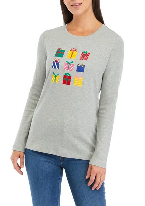 Kim Rogers® Rogers Womens Elevated Mega Graphic T Shirt 1