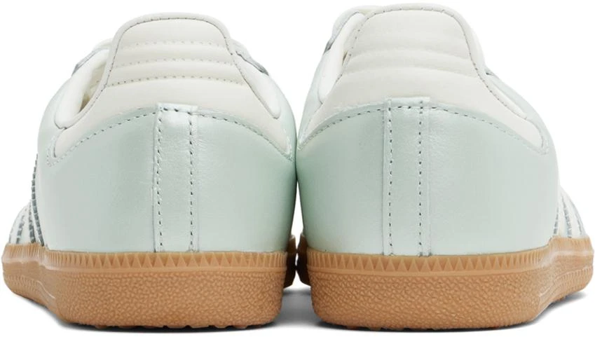 Adidas Blue & White Samba OG Sneakers 2