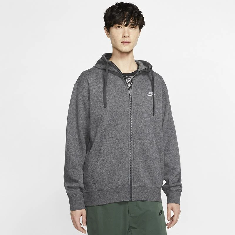 preivew Nike Club Full-Zip Hoodie - Men's color