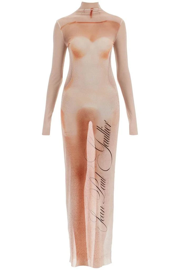 Jean Paul Gaultier long mesh dress 1