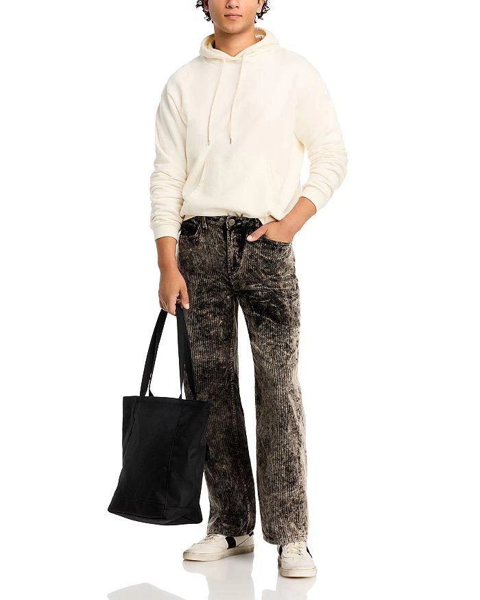MONFRÈRE Jayden Straight Corduroy Pants in Acid Noir 2