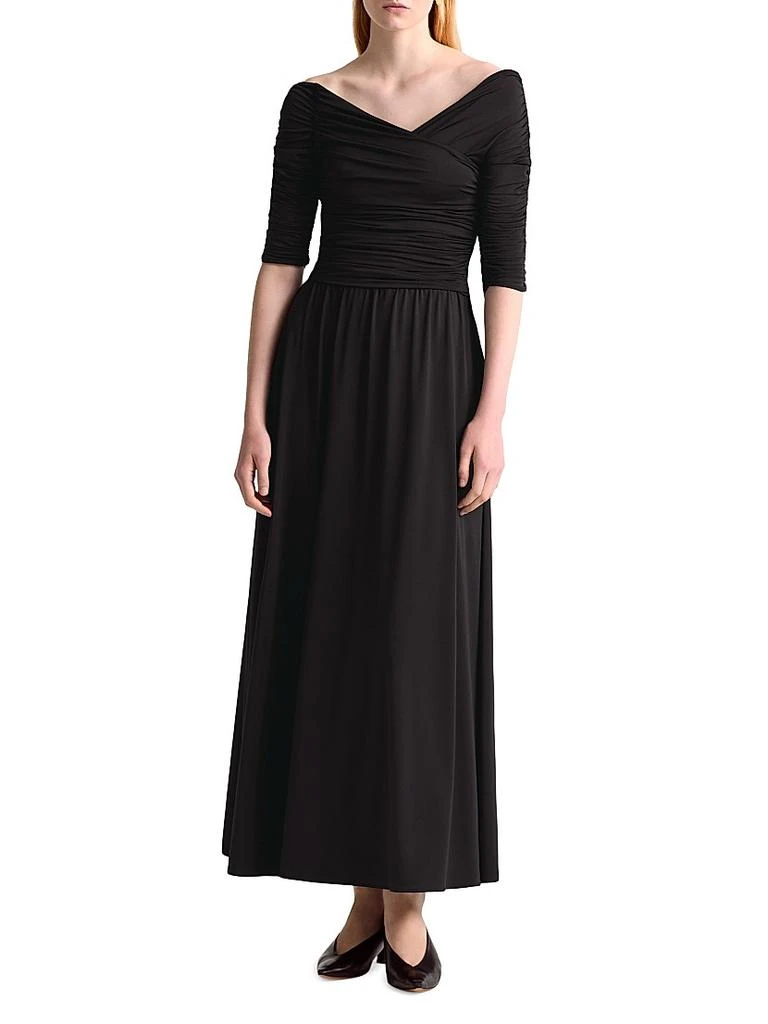 Altuzarra Char Ruched Off-The-Shoulder Maxi Dress 3