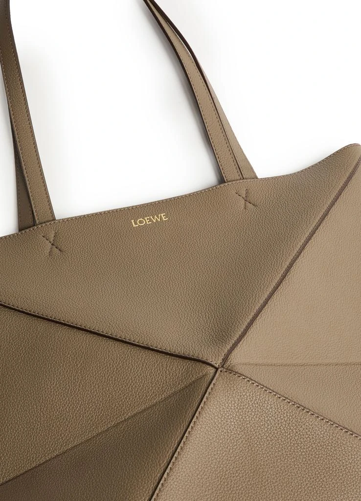 Loewe Medium Puzzle Fold tote in soft grained calfskin 7