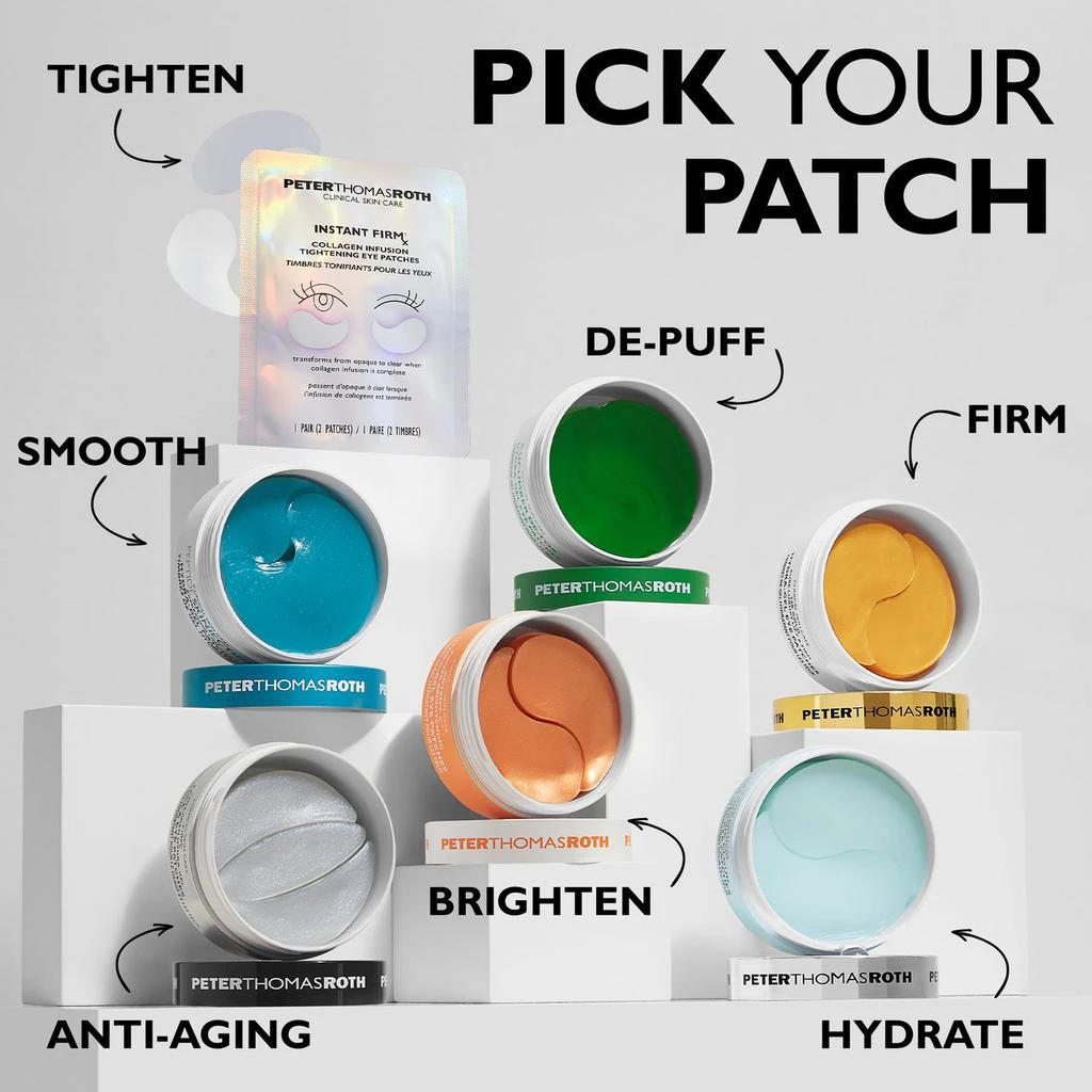 Peter Thomas Roth 24K Gold Pure Luxury Lift 
Firm Hydra-Gel Eye Patches|30 pairs 7