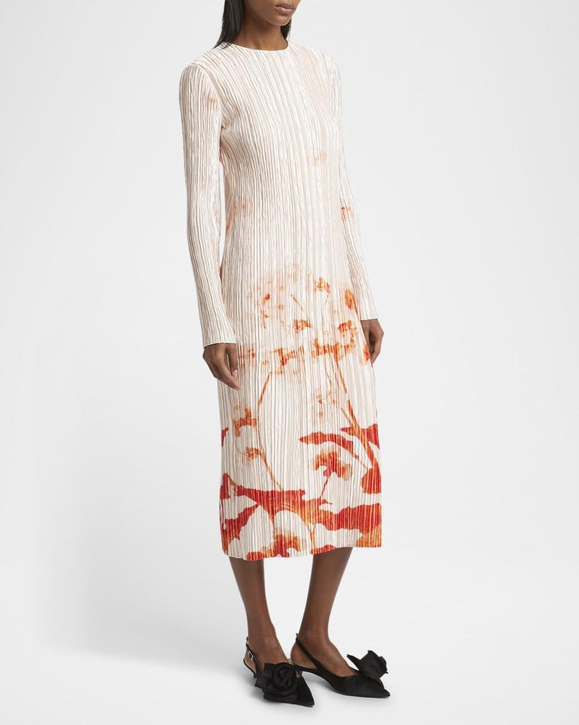 ERDEM Roselia Edith-Print Silk スカート ERDEM Roselia Edith-Print Silk スカート