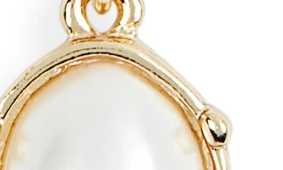Nordstrom Faux Pearl & Beaded Pendant Necklace 3