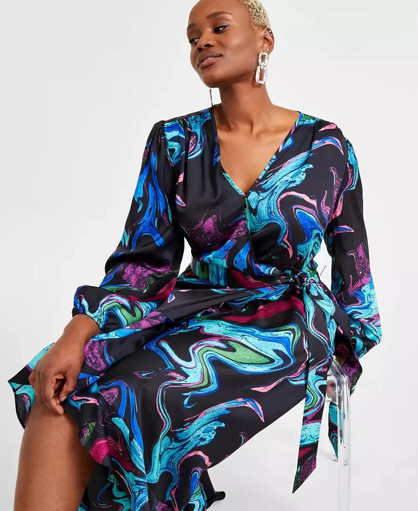 INC International Plus Size Ruffled Maxi Dress, Exclusively at Macy's 2