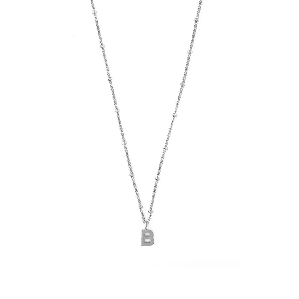 Orelia London Satellite Chain Initial Necklace 1