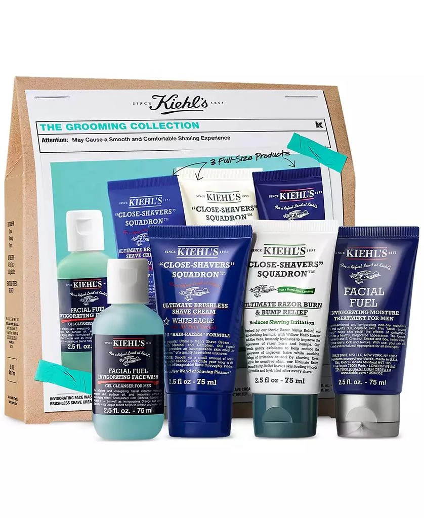 Kiehl's 4-Pc. The Grooming Regimen Set 1