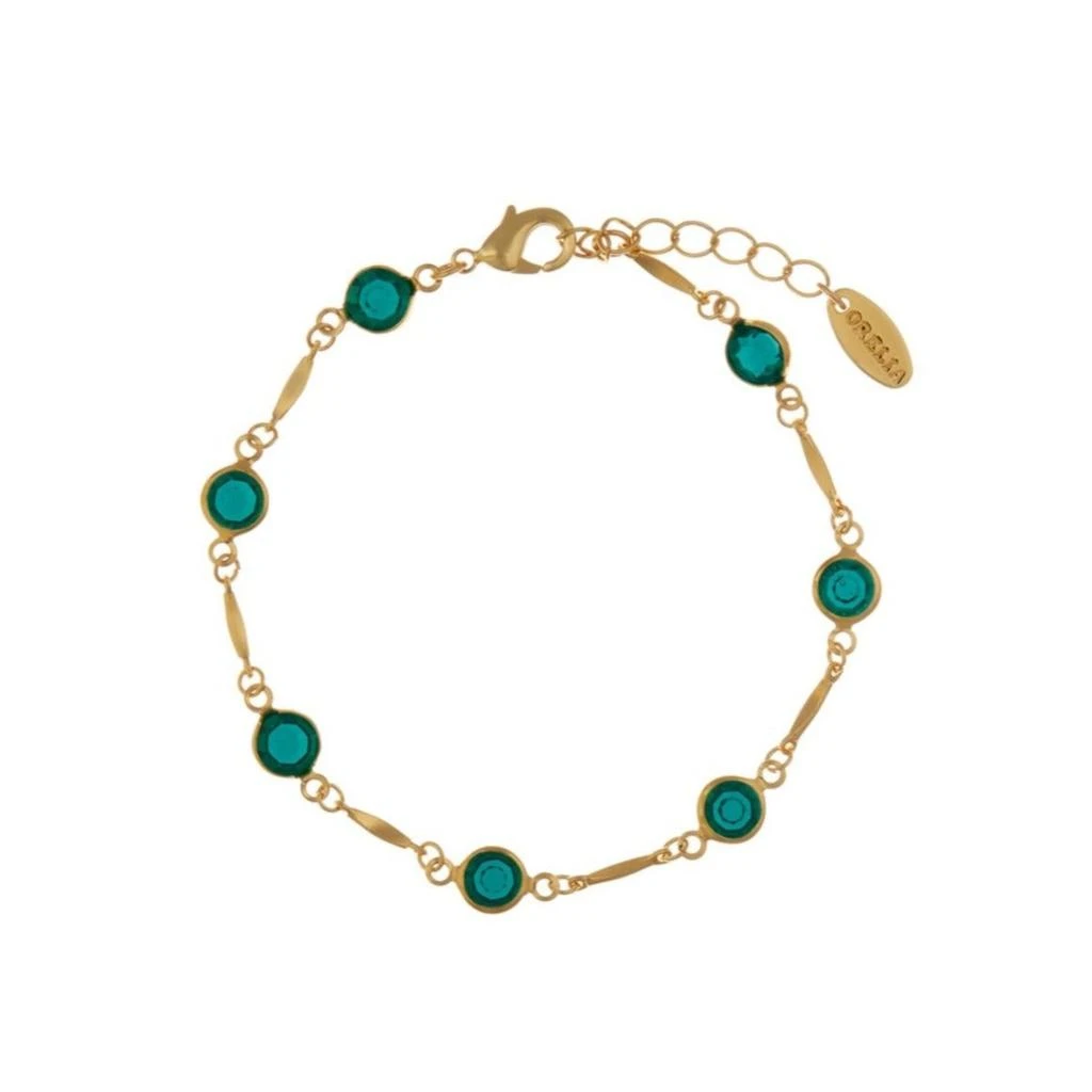 Orelia London Emerald
Bar Link Chain Bracelet