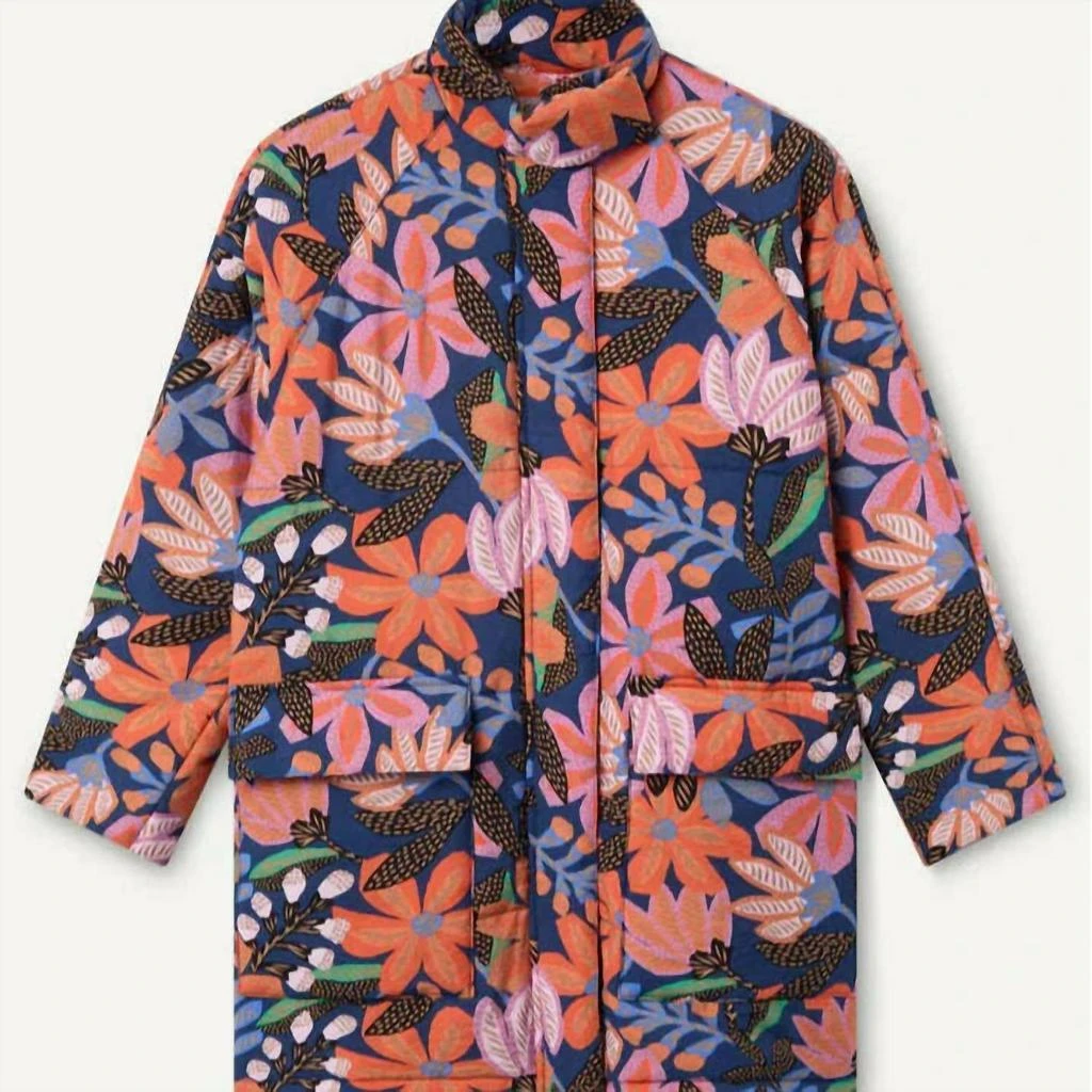 Compania Fantastica Compania Fantastica - Tigerlily Print Coat 3