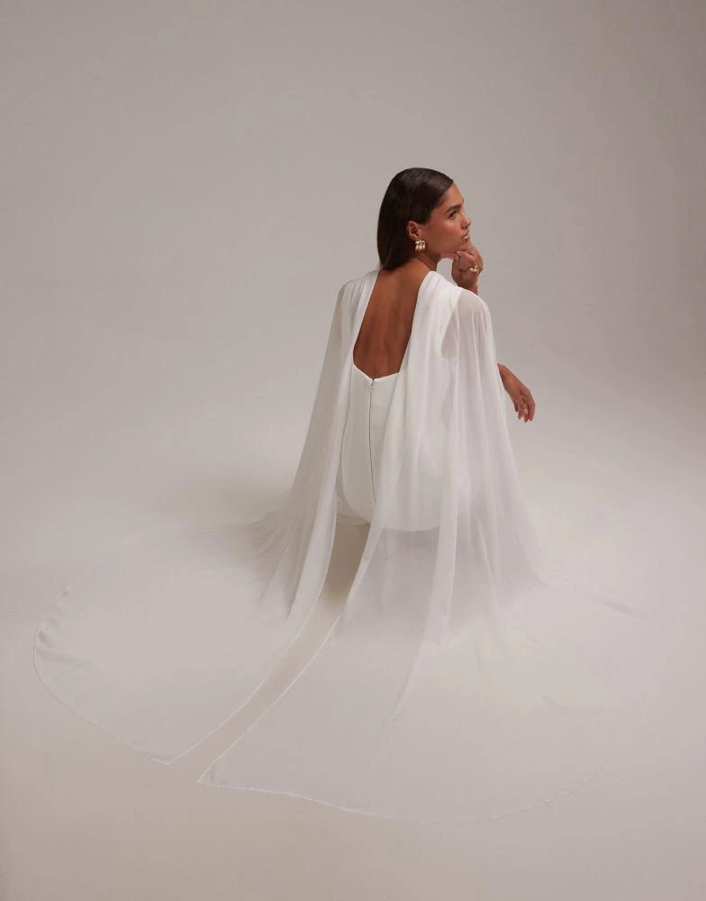 knee length dresses for ladies Brightwell Maxi Dress White main image 0