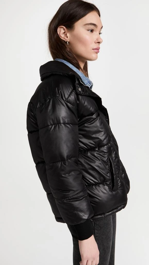 Blank Denim Run The Show Nylon & Denim Puffer 3