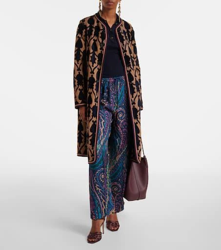 ETRO Printed straight pants 2