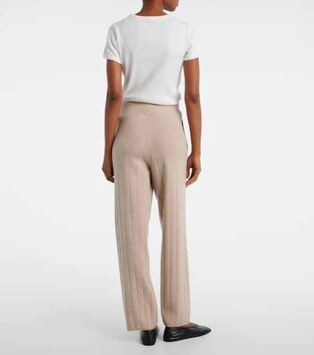 Max Mara Jardin ribbed-knit cashmere sweatpants 3