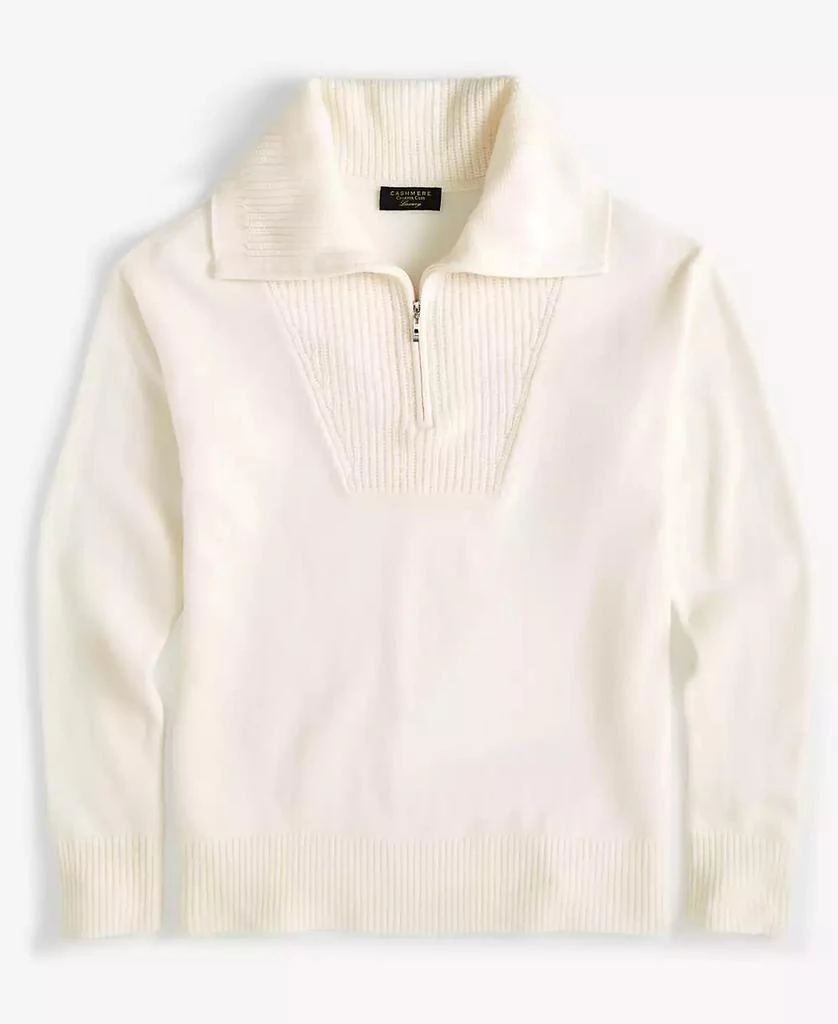 Charter Club 100% Cashmere Women's Quarter-Zip Sweater, Created for Macy's 3