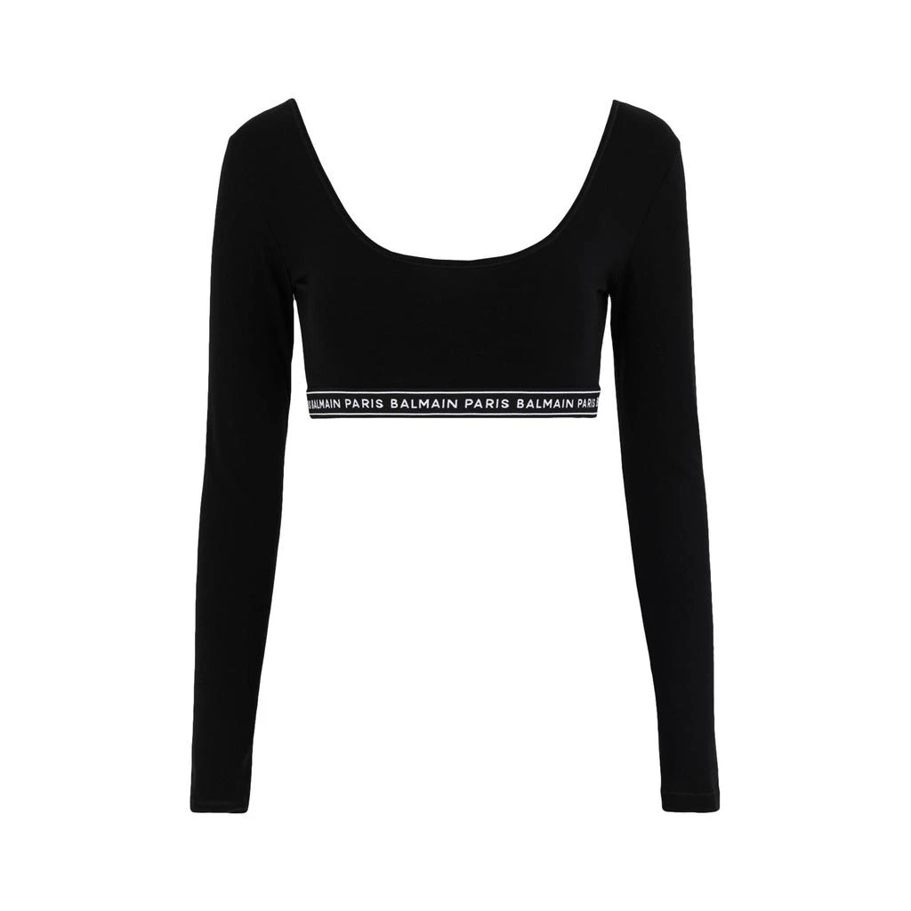 Balmain Balmain - T-Shirt - Black - Femme 1