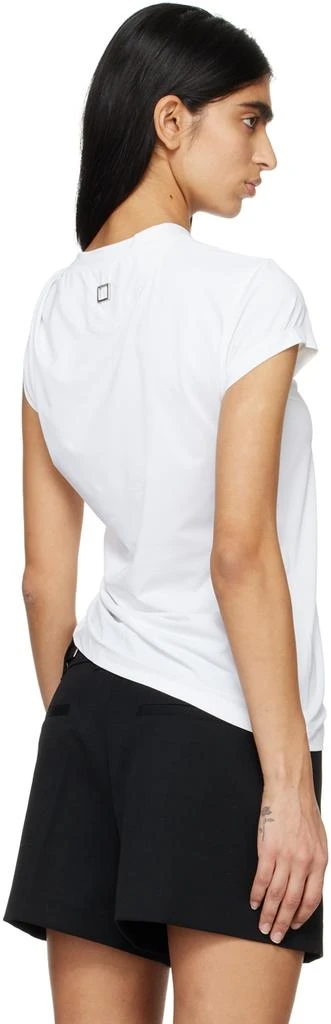 Wooyoungmi White Knotted T-Shirt 3