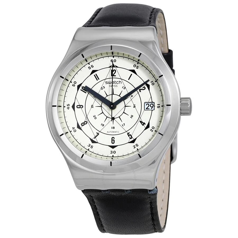 Swatch Sistem Soul Automatic Silver Dial Men's Watch YIS402 1