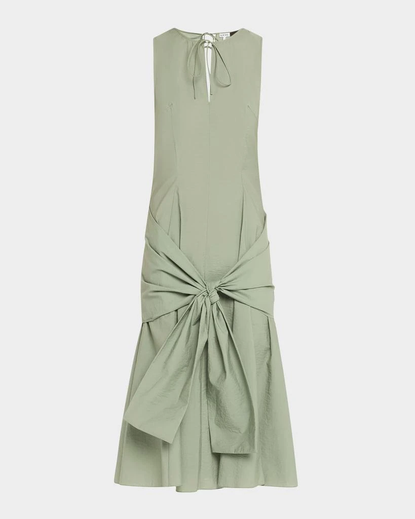 knee length dresses for ladies Teal Halter Neck Draped Waist Midi Dress – AX Paris main image 0