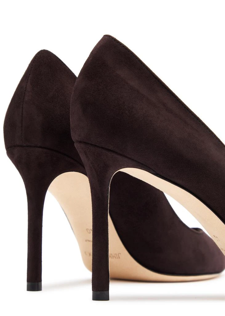 Jimmy Choo Romy 85 suede pumps 4