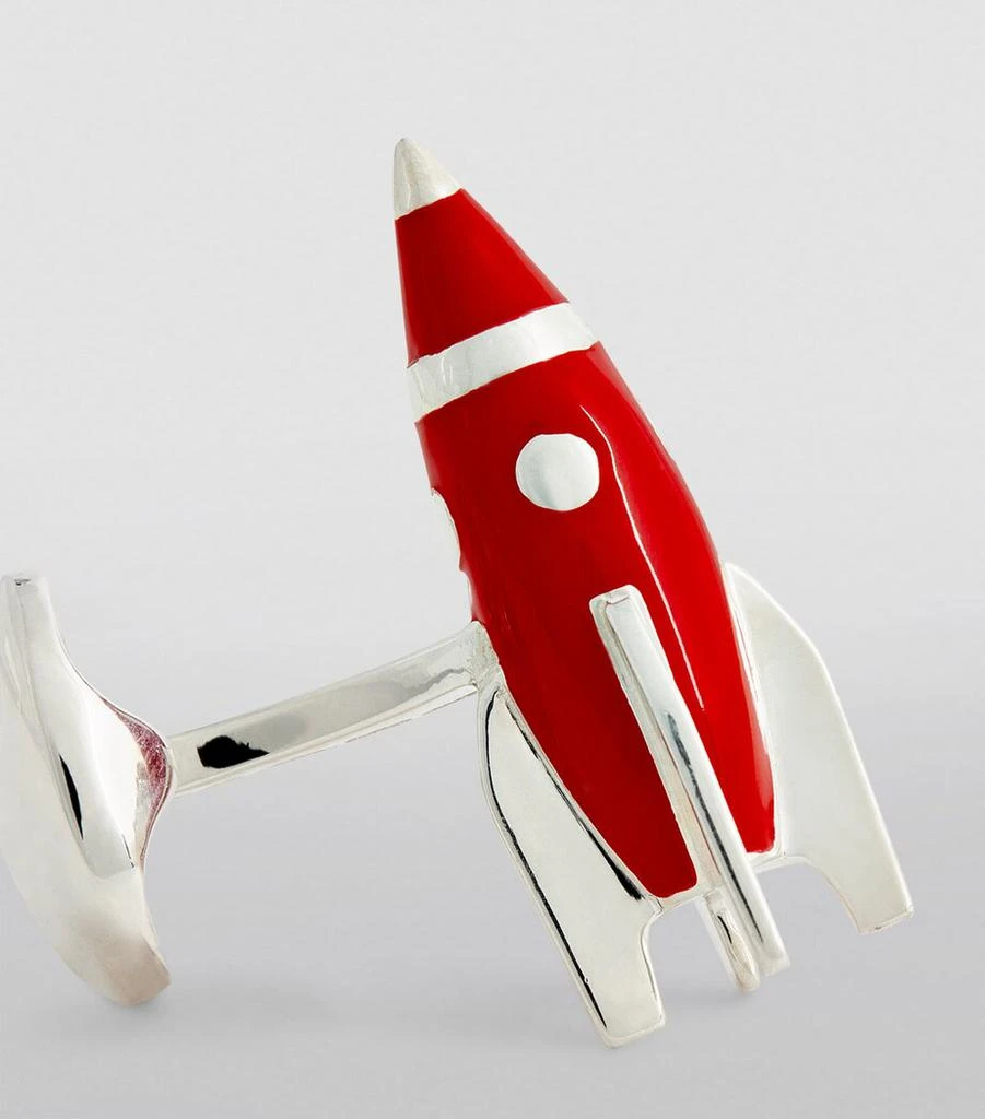 Deakin & Francis Sterling Silver Rocket Cufflinks 6