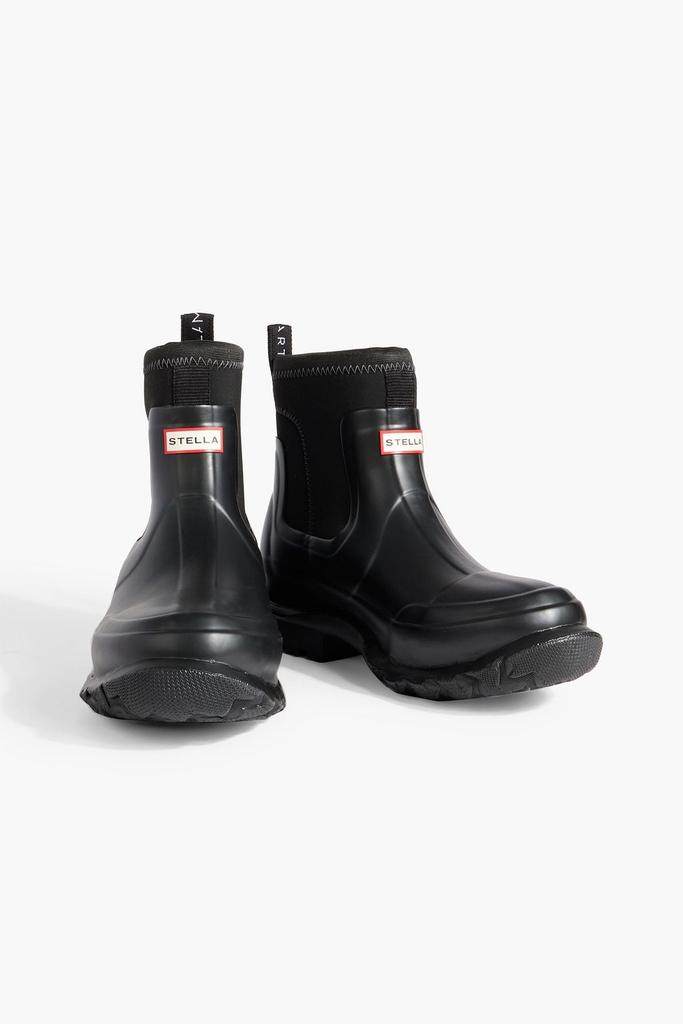Stella McCartney + Hunter neoprene and rubber rain boots